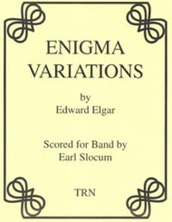 Enigma Variations Concert Band sheet music cover